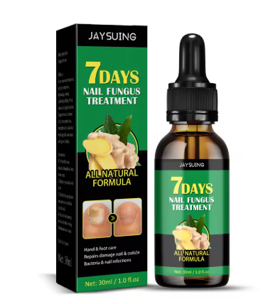 سيروم الزنجبيل لعلاج فطريات الأظافر